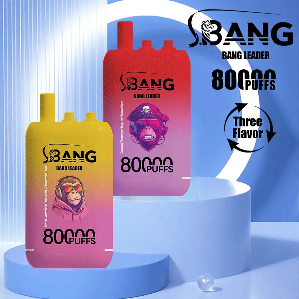 Bang Leader 80000 Puffs 3-in-1 Flavor Disposable Vape cloudvapehub.com Bang Leader 80000 Puffs 3-in-1 Flavor Disposable Vape cloudvapehub.com