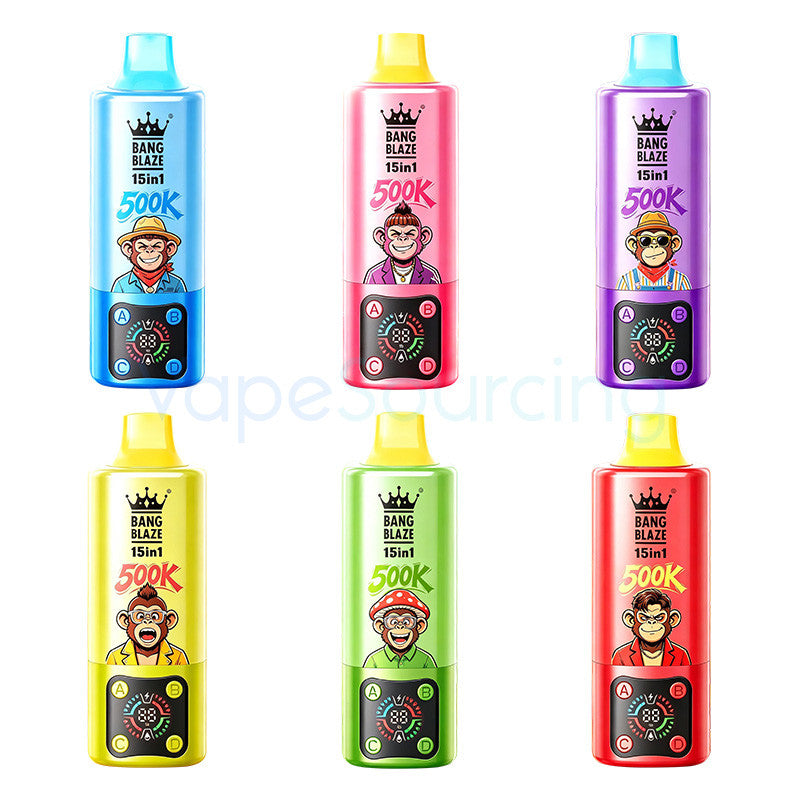 Bang Blaze 15-in-1 500K Disposable Vape