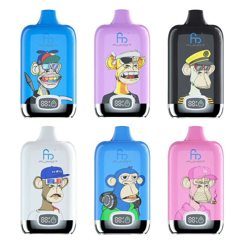 R and M 12000 Digital Box Fumot Disposable Vape