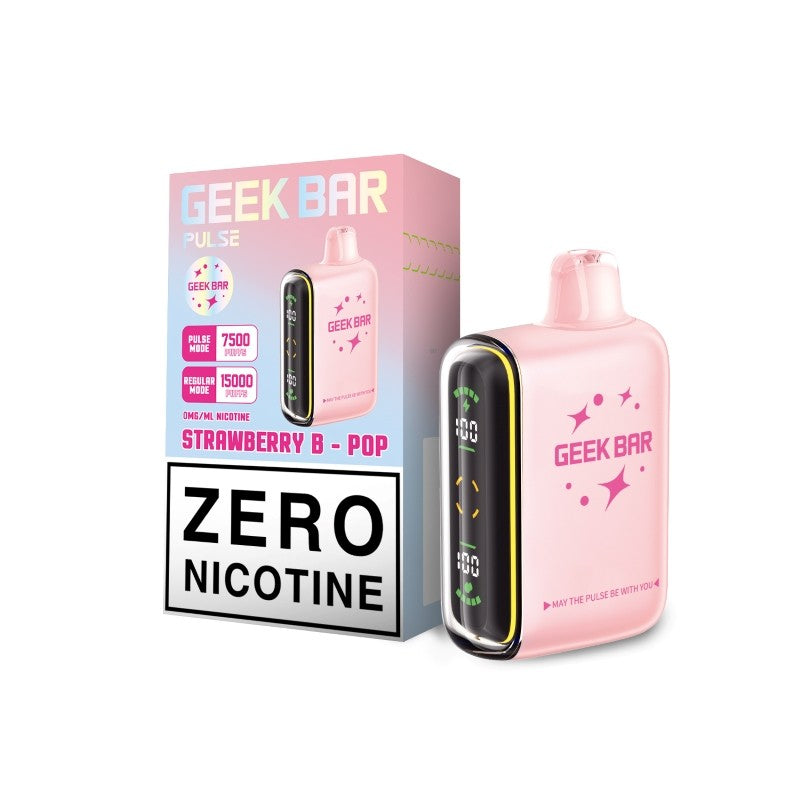 Geek Bar Pulse Zero Nicotine Vape 15000 Puffs