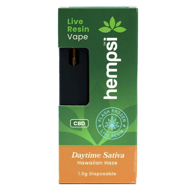 Hempsi Live Resin CBD Disposable Vape Kit