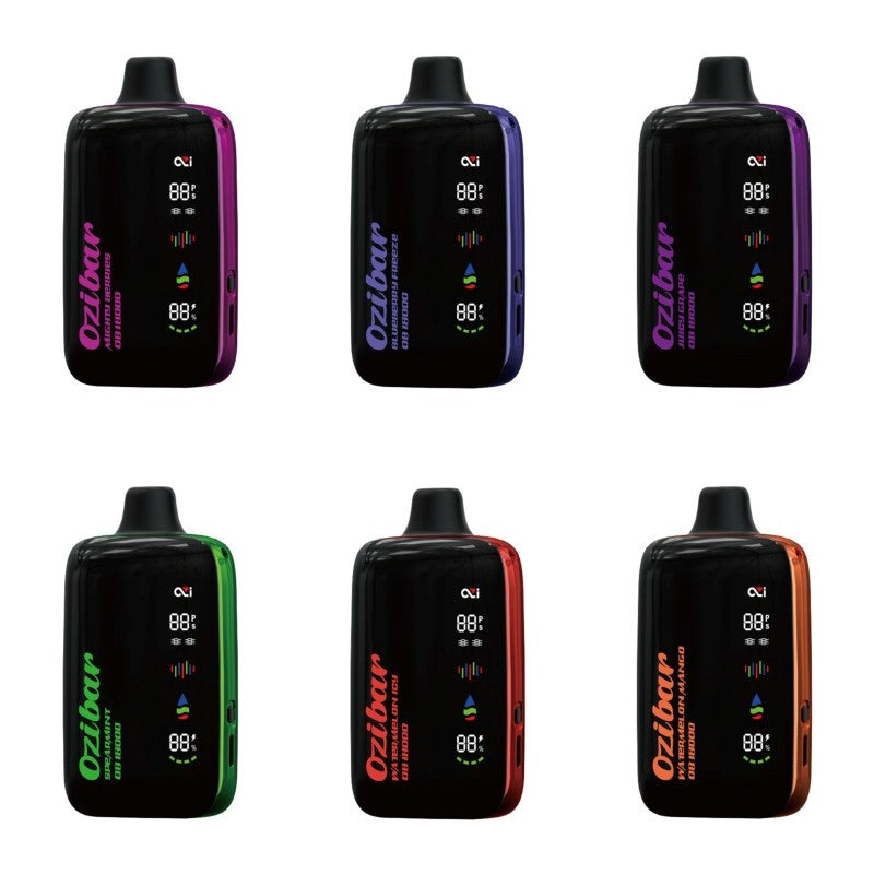 OZIBAR 18000 Rechargeable Disposable Vape Kit