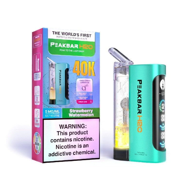 PeakBar H2O 40K Disposable Vape