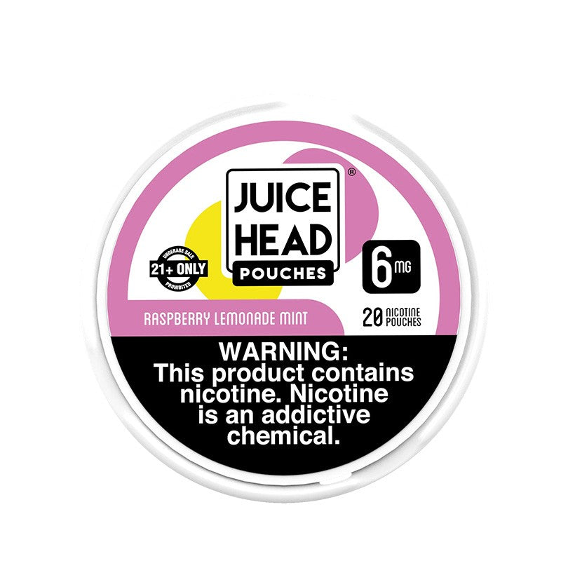 Raspberry Lemonade Mint Juice Head Nicotine Pouches (20 pouches/box)