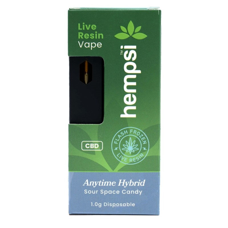 Hempsi Live Resin CBD Disposable Vape Kit