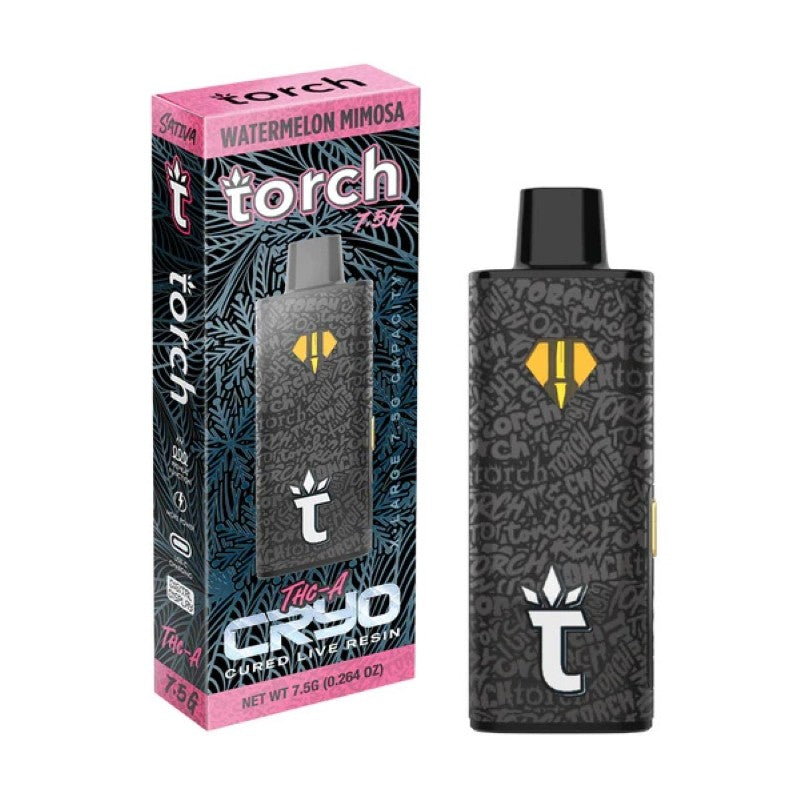 Torch Cryo THC-A Cured Live Resin Disposable Vape 7.5G