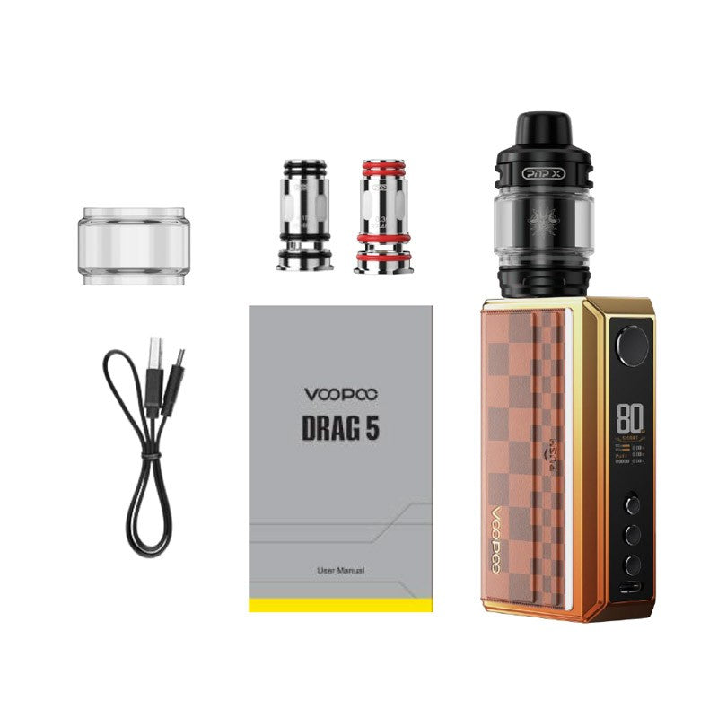 VOOPOO Drag 5 177W Vape Starter Kit cloudvapehub.com VOOPOO Drag 5 177W Vape Starter Kit cloudvapehub.com