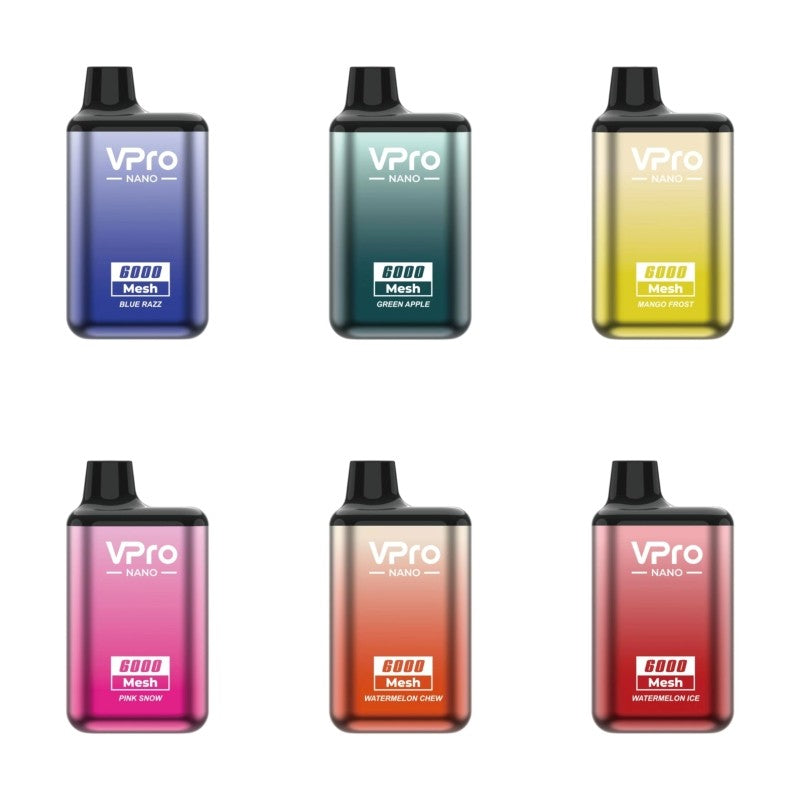 VPro Nano 6000 Puffs Disposable Vape