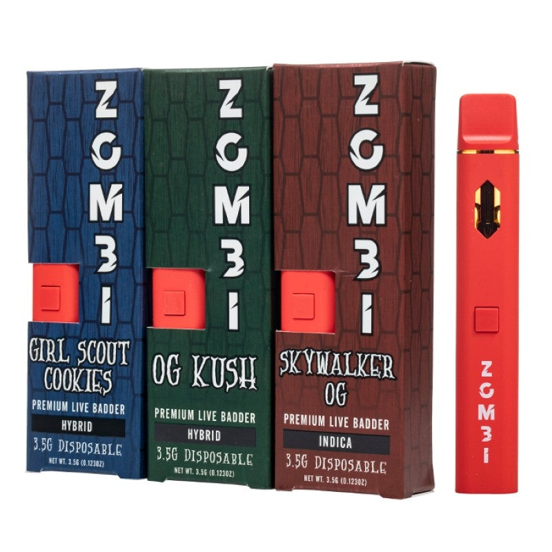 Zombi Live Badder 3.5G Disposable Vape