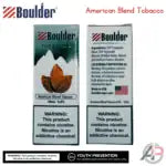 Boulder American Blend Tobacco E-Liquid 10mL