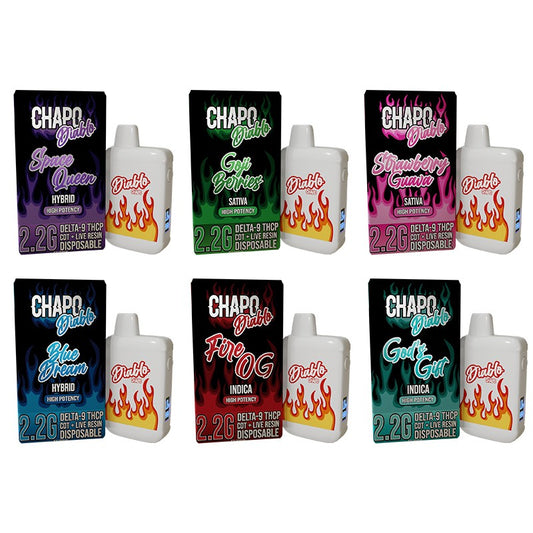 Chapo Diablo THC-P 2.2G Blend Disposable Vape