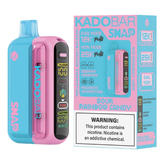 Kado Bar Snap 25000 Disposable Vape 5%