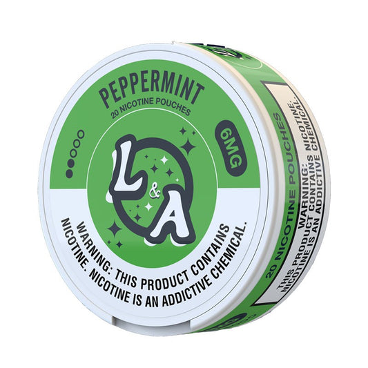 L&A Peppermint Nicotine Pouches (20 Pouches)
