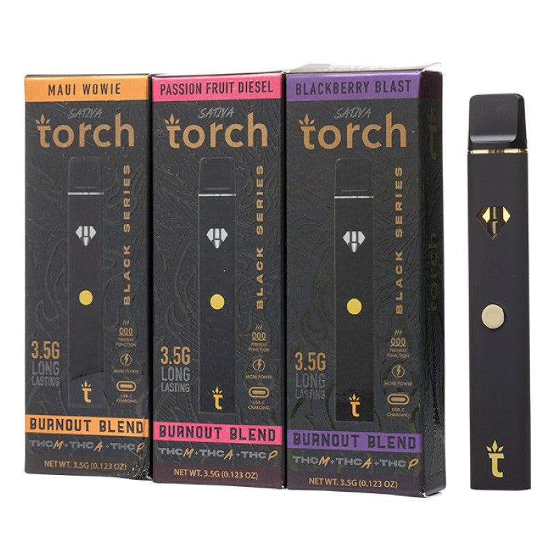 Torch Burnout Black Series Disposable Vape 3.5G