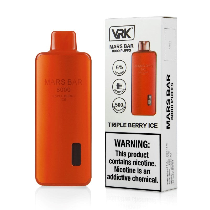 VRK Mars Bar 8000 Disposable Vape cloudvapehub.com VRK Mars Bar 8000 Disposable Vape cloudvapehub.com