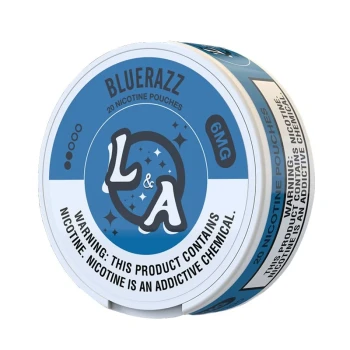 L&A Bluerazz Nicotine Pouches
